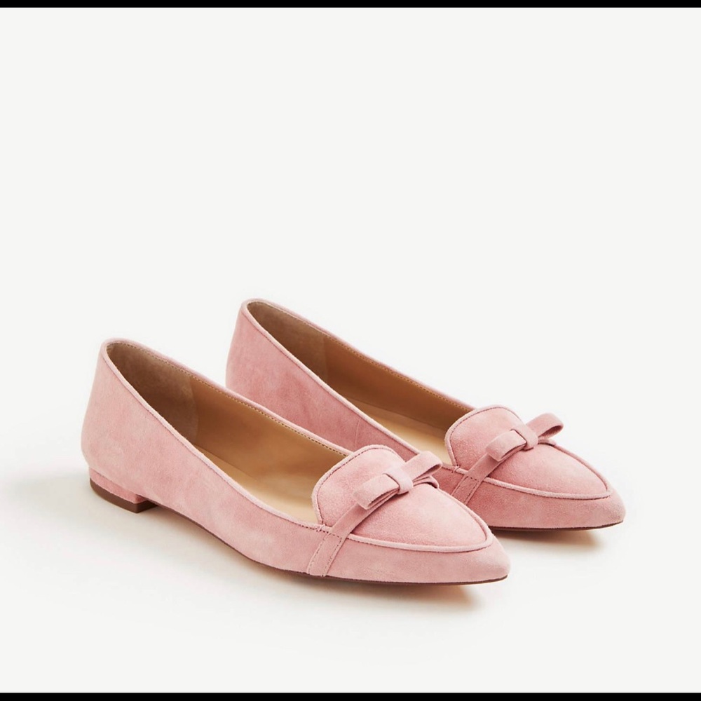 NWT Ann Taylor Althea Flats in Serena Pink